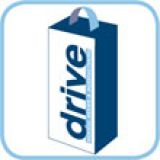 Drive medical Duschstuhl Graves mit Rckenlehne