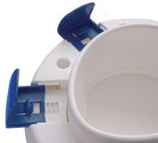 Behrend Toilettensitzerhhung Clipper mit Deckel