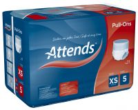 Attends Pull-Ons 5-Hschenslips gr.XS - Hftumf.45-60 cm, 21 St.